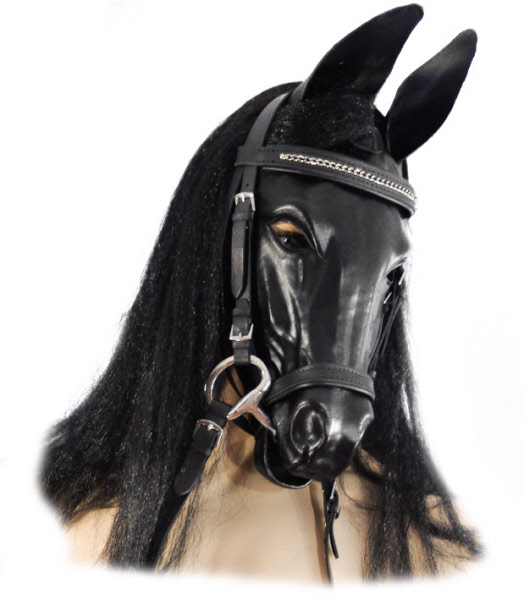 pferdekopf maske