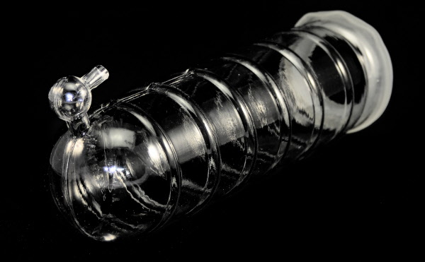 Vakuum-Zylinder für den Penis und Hoden oder Brust