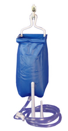 Klistierbeutel 3 Liter Mit Gebläse – Einlauf-Set Mit Schlauch, Klemme & Aufhänger, Für Die Darmreinigung